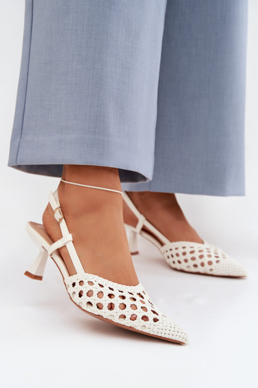 Sandalen met patroon Dames met hakken Initte kleur Selinae