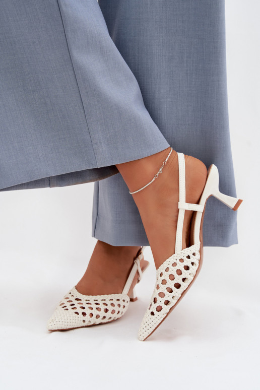 Sandalen met patroon Dames met hakken Initte kleur Selinae