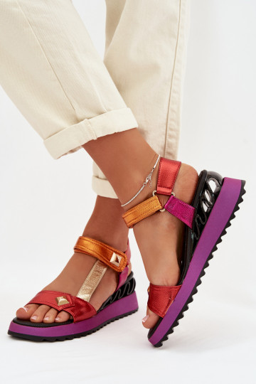Dames sandalen Dames met platform D&A CR61-3078 Verschillende kleuren