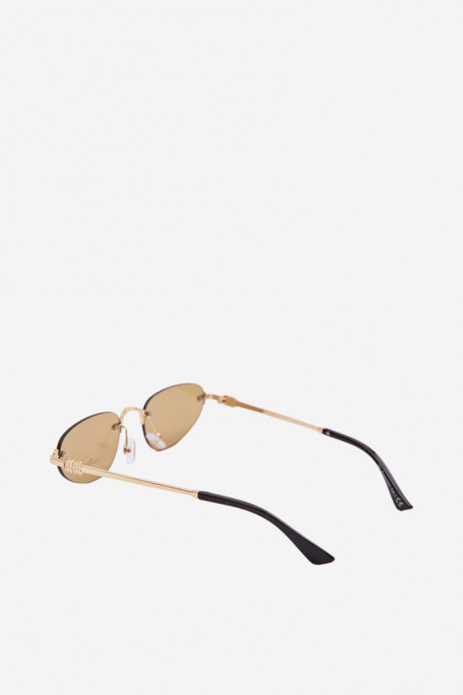 Des lunettes de soleil Féminin marron