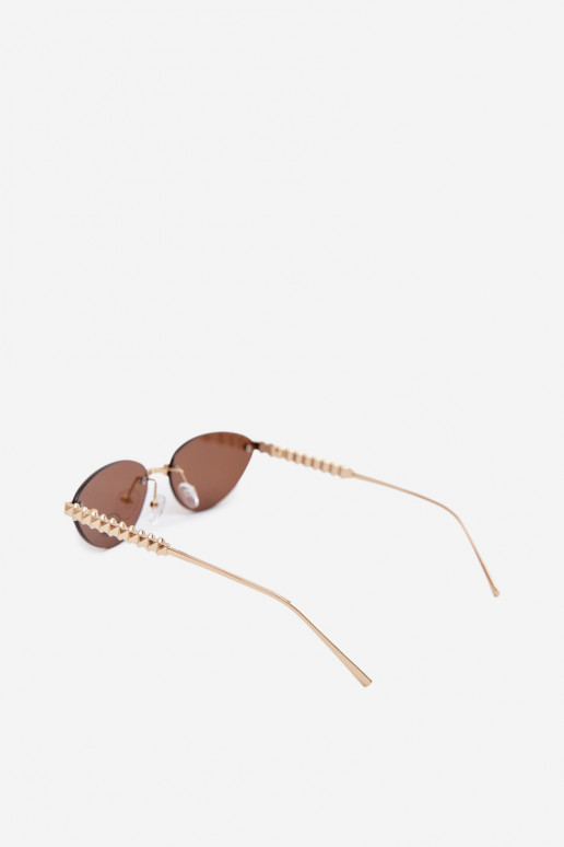 Des lunettes de soleil FémininFiltrem UV marron foncé