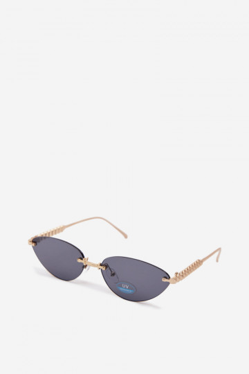 Des lunettes de soleil FémininFiltrem UV bleu foncé
