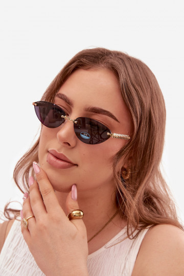 Sonnenbrille FemininFiltrem UV Dunkelblau 2