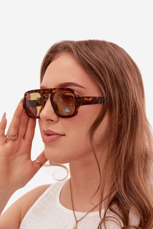 Féminin Des lunettes de soleilFiltrem UV brun-couleur verte