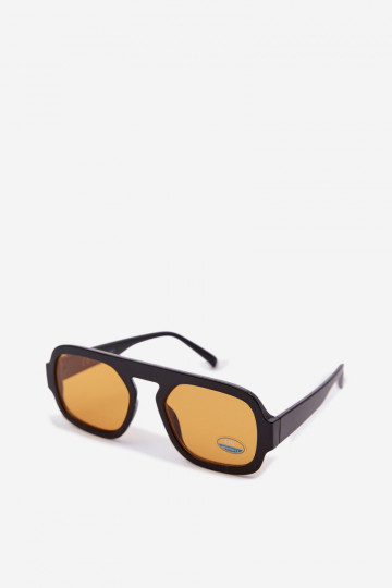 Dames ZonnebrilFiltrem UV ZInart en-oranje