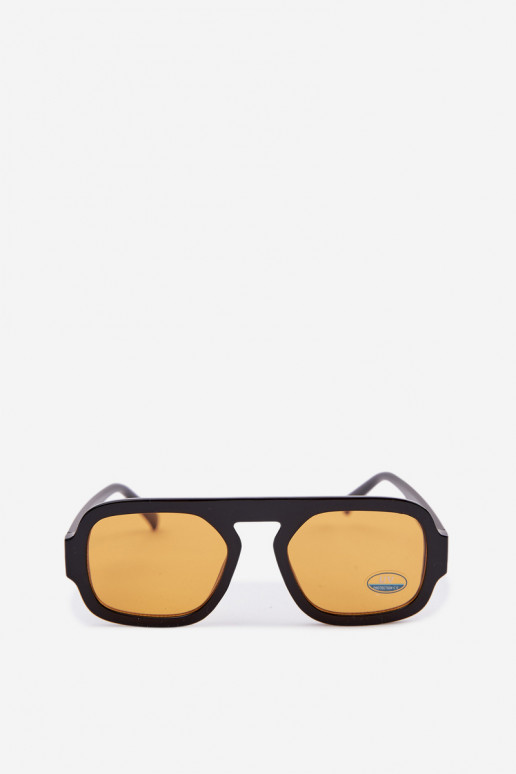 Feminin SonnenbrilleFiltrem UV SchZuarz und-orange Farbe