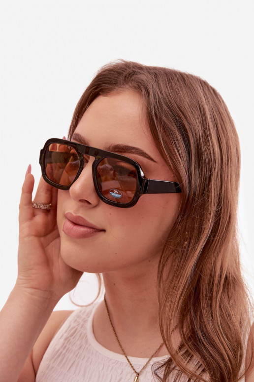Féminin Des lunettes de soleilFiltrem UV noir et marron