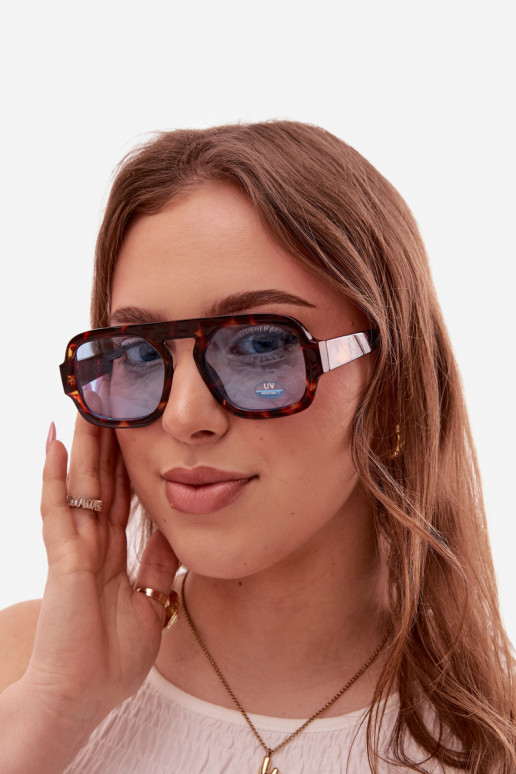 Féminin Des lunettes de soleilFiltrem UV brun-couleur bleue