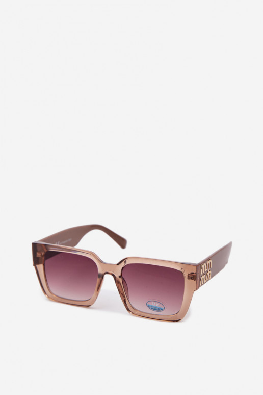 Des lunettes de soleil Féminin marron