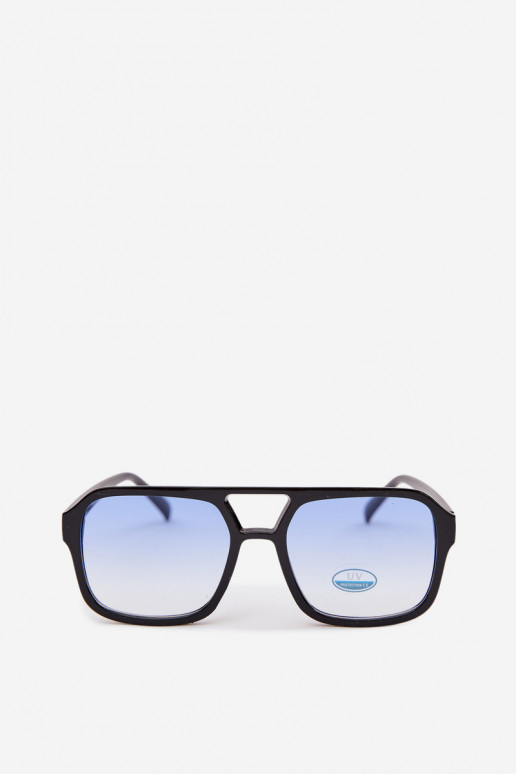 Des lunettes de soleil Féminin Noir et-couleur orange