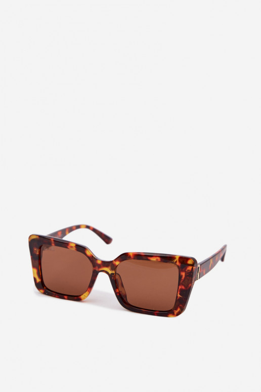 Des lunettes de soleil Féminin marron