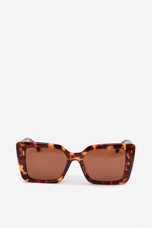 Des lunettes de soleil Féminin marron