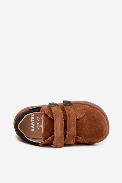 Leer schoenen Barefoot Kinderen Bartek 8600363 bruine kleur