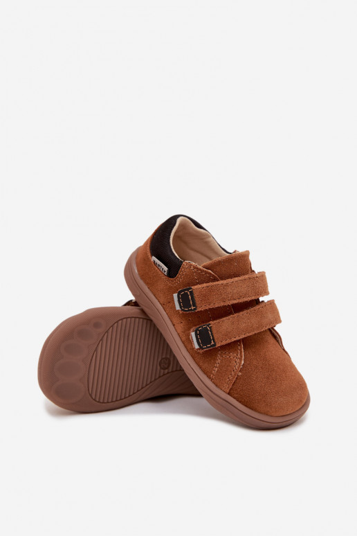 Leer schoenen Barefoot Kinderen Bartek 8600363 bruine kleur