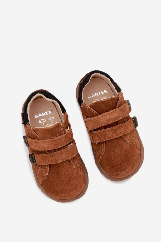 Peau chaussures Barefoot Puéril Bartek 8600363 marron