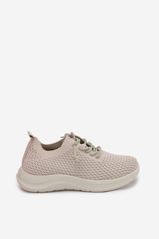  baskets Féminin beige Carmivelle