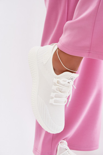 Féminin Style sportif chaussures couleur blanche Roxy 2