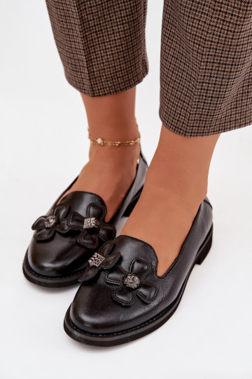 schoenen Dames met brede hakken Met sierlijki met bloemmotievenami zInart Tavillette