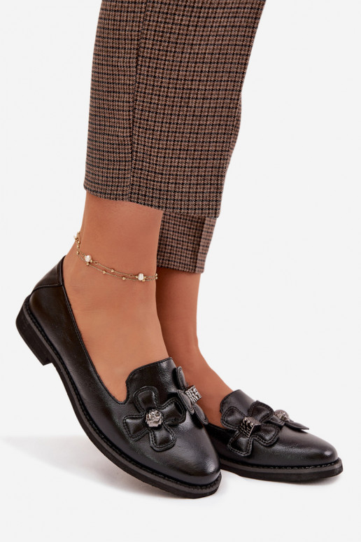 schoenen Dames met brede hakken Met sierlijki met bloemmotievenami zInart Tavillette