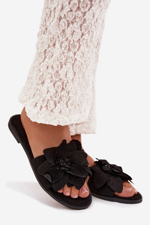 gelijk aan Damespantoffels Met sierlijki met bloemmotievenami zInart Elzoria