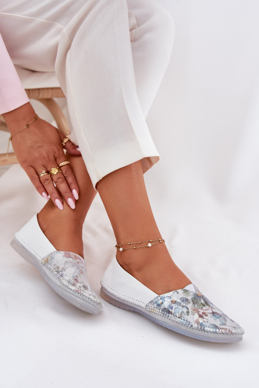 Ballerinas met patronen Het heeftciejka T1930-38 Initte kleur