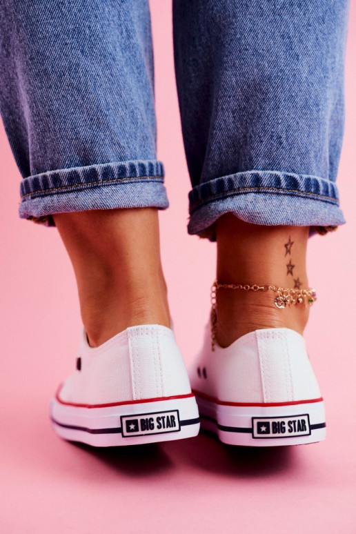 Big Star witte vrijetijdsschoenen T274022