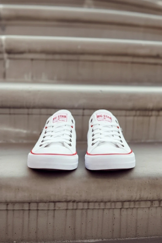 Chaussures de loisirs blanches Big Star T274022
