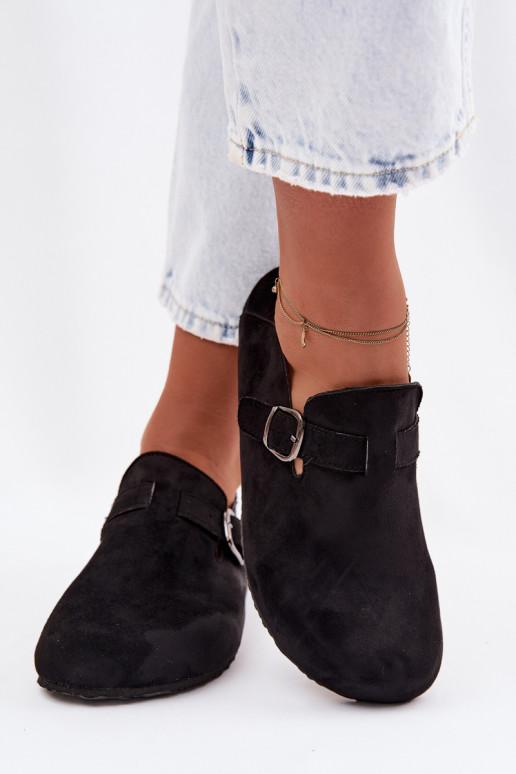 schoenen Dames van eco-suèdeoIne met gespen zInart Ismora