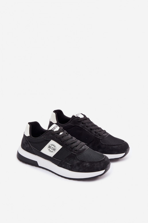 Turnschuhe Sneakers Stilvollllschuhe für Männer Big Star TT174352 schZuarze Farbe