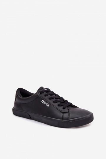 Chaussures décontractées homme en simili cuir Big Star TT174002 couleur noire