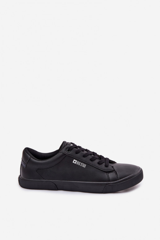 pour hommes chaussures décontractées en cuir écologique Big Star TT174002 couleur noire