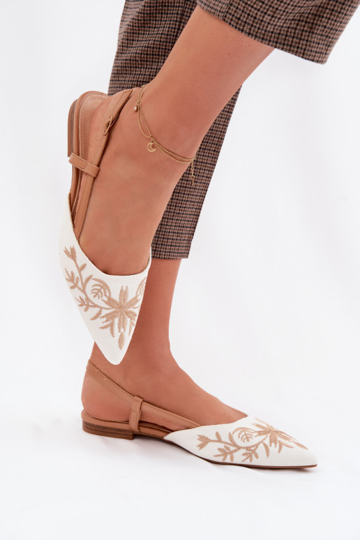 Dames sandalenHaftem Op gelijk aan bruine kleur Grelia