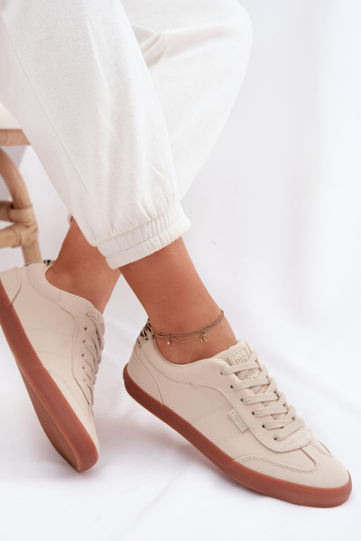 Chaussures modèle baskets Féminin  Big Star TT274358 beige