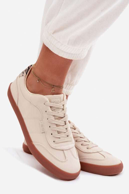 Chaussures modèle baskets Féminin  Big Star TT274358 beige