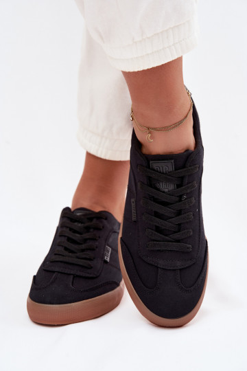 Dames sneakers in sportieve stijl Big Star TT274356 zwart 2