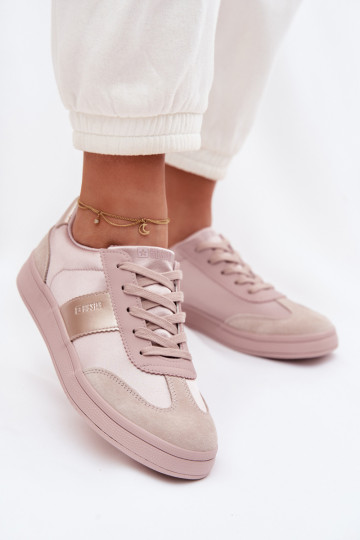 Dames sneakers in sportieve stijl Big Star TT274157 roze 2