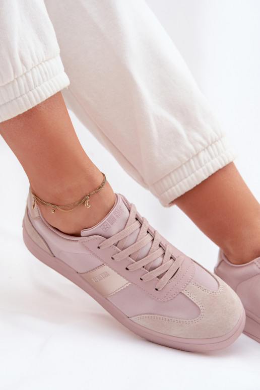 Sneakers Stilvollllschuhe Feminin Big Star TT274157 pinke Farbe