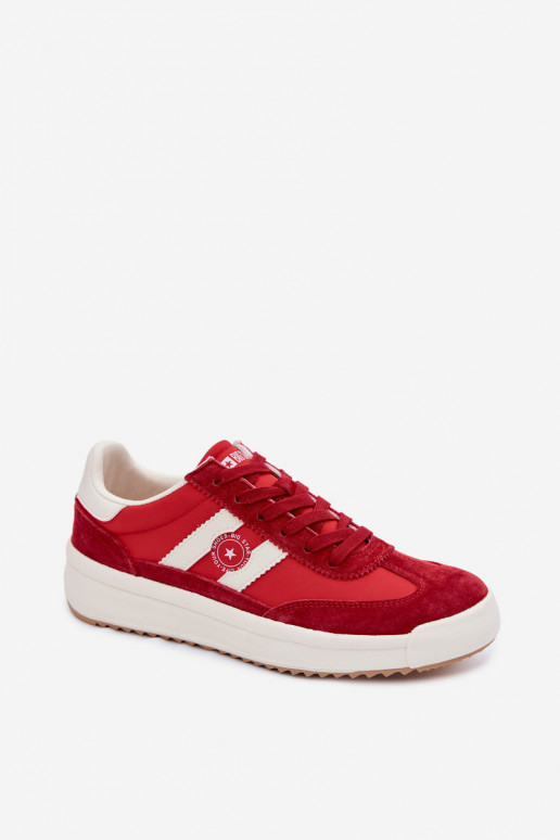 Sneakers Stilvollllschuhe Feminin Big Star TT274158 rote Farbe