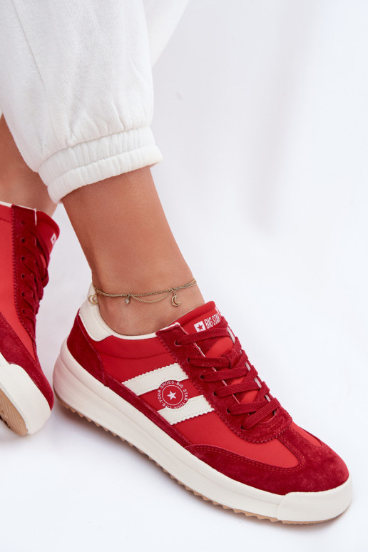 Sneakers model schoenen Dames Big Star TT274158 rood