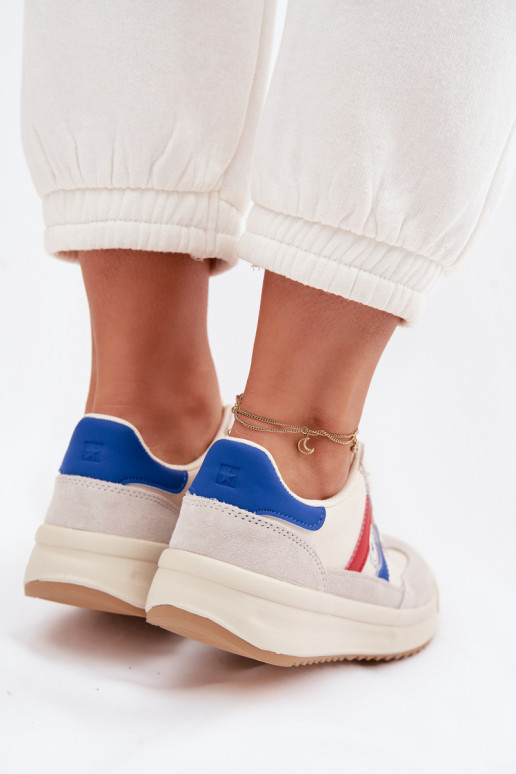 Chaussures modèle baskets Féminin Big Star TT274161 beige