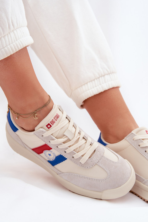 Sneakers model schoenen Dames Big Star TT274161 beige