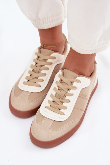 Chaussures de sport femme Big Star TT274420 style décontracté couleur sable