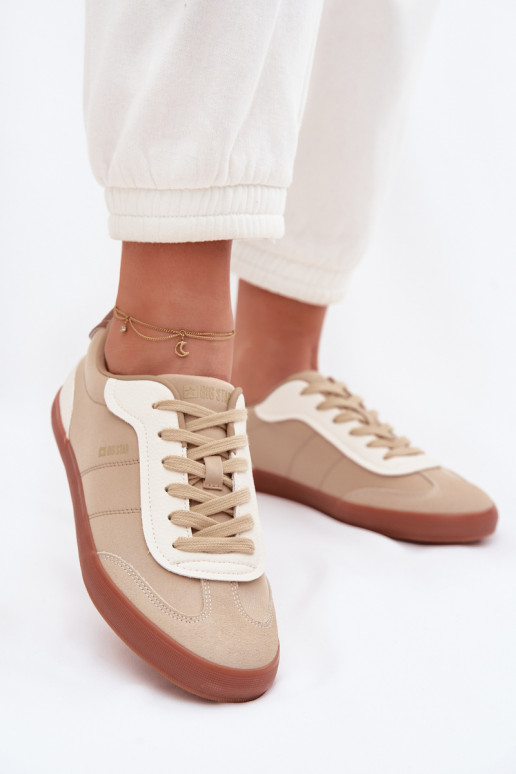 Sneakers model schoenen Dames Big Star TT274420 beige