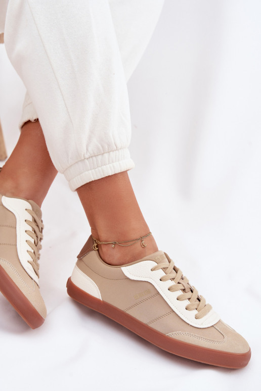 Sneakers model schoenen Dames Big Star TT274420 beige