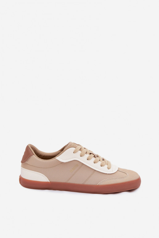 Chaussures modèle baskets Féminin Big Star TT274420 beige