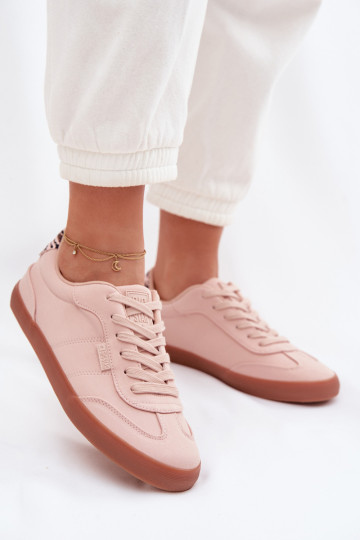 Chaussures de sport femme Big Star TT274359 style décontracté couleur rose