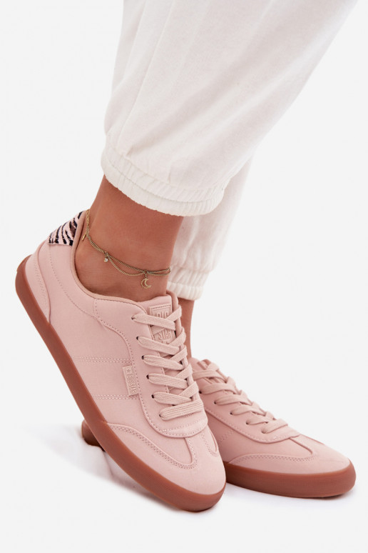 Sneakers model schoenen Dames materiaal Big Star TT274359 roze