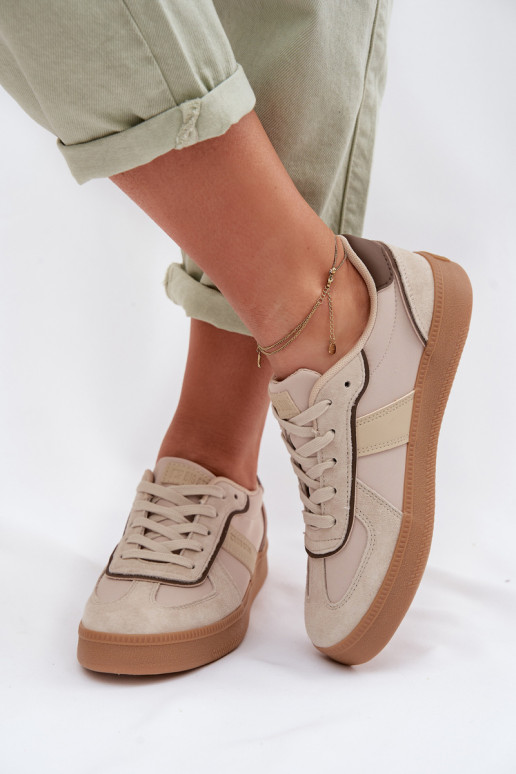 Sneakers model schoenen Dames Big Star TT274174 beige