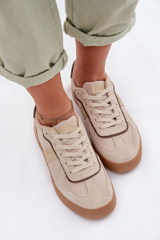 Sneakers model schoenen Dames Big Star TT274174 beige