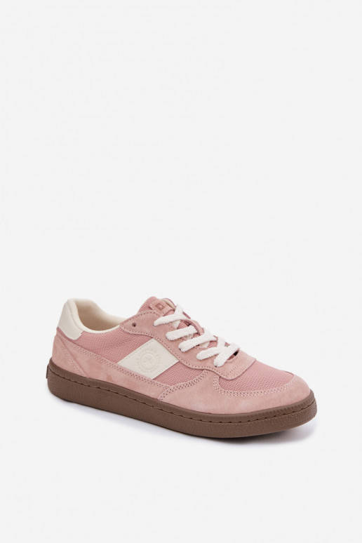 Chaussures modèle baskets Féminin Big Star TT274175 couleur rose